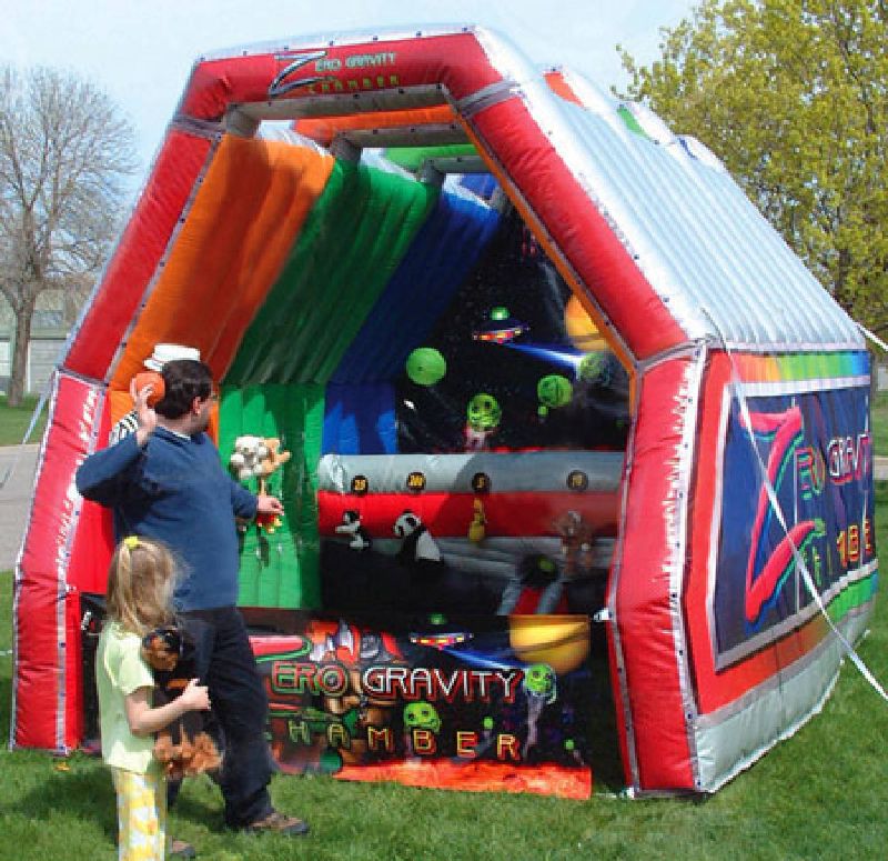 Zero Gravity Chamber inflatable rental game in Raleigh NC